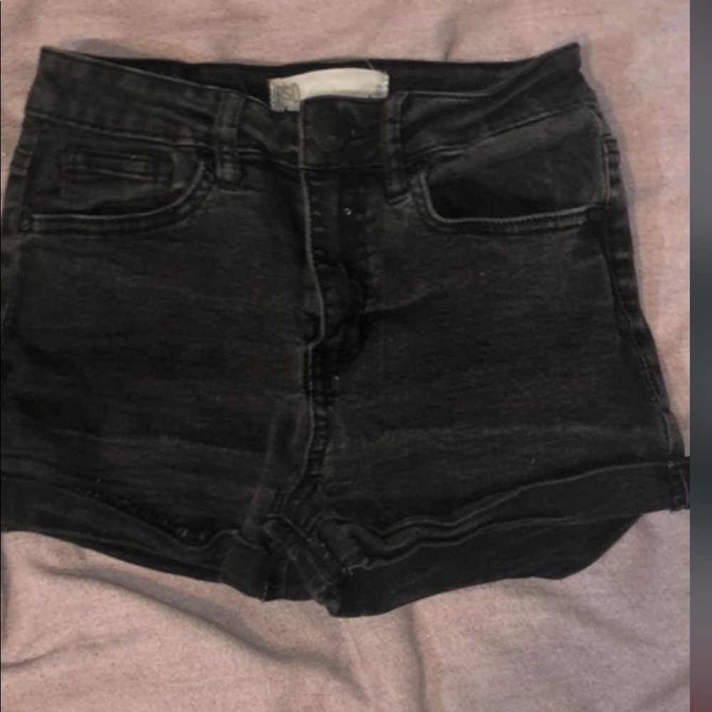 Black shorts